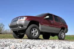 Rough Country Suspension Systems - Rough Country 4" Suspension Lift Kit, for 99-04 Grand Cherokee WJ; 698.20 - Image 2