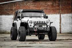 Rough Country Suspension Systems - Rough Country 4" Suspension Lift Kit, for 07-18 Wrangler JK 2dr 4WD; 67350 - Image 2