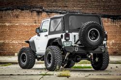 Rough Country Suspension Systems - Rough Country 4" Suspension Lift Kit, for 07-18 Wrangler JK 2dr 4WD; 67350 - Image 6