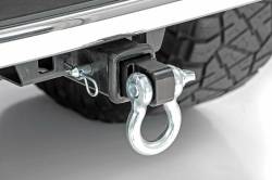Rough Country Suspension Systems - Rough Country Heavy Duty D-Ring Shackle Kit for 2" Receiver-Black; RS157A - Image 1