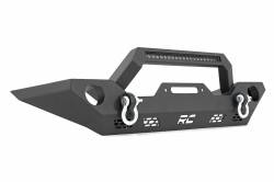 Rough Country Suspension Systems - Rough Country Heavy Duty Front Winch Bumper-Black, for Jeep JK/JL/JT; 10596 - Image 5