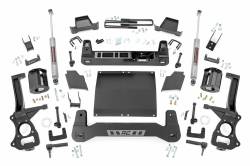 Rough Country Suspension Systems - Rough Country 6" Suspension Lift Kit, 19-24 Silverado 1500 Diesel; 21731D - Image 1