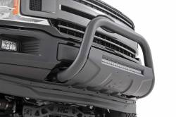 Rough Country Suspension Systems - Rough Country Front Bumper LED Bull Bar-Black, 04-24 Ford F-150; B-F4041 - Image 3