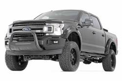 Rough Country Suspension Systems - Rough Country Front Bumper LED Bull Bar-Black, 04-24 Ford F-150; B-F4041 - Image 5