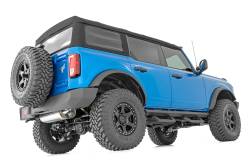 Rough Country Suspension Systems - Rough Country SR2 Drop Step Nerf Bars-Black, 21-24 Bronco 4dr; 52003 - Image 3