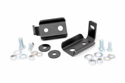 Rough Country Suspension Systems - Rough Country Front Shock Relocation Brackets, for Wrangler JK; 1020 - Image 1