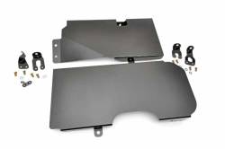 Rough Country Suspension Systems - Rough Country Gas Tank Skid Plate-Black, for Wrangler JK 4dr; 795 - Image 1