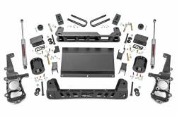 Rough Country Suspension Systems - Rough Country 4" Suspension Lift Kit, 21-23 F-150 Tremor 4WD; 40730 - Image 1