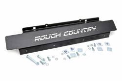 Rough Country Suspension Systems - Rough Country Front Crossmember Skid Plate-Black, for Wrangler JK; 778 - Image 1
