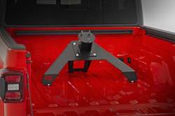 Rough Country Suspension Systems - Rough Country Bed Mount Spare Tire Carrier-Black, for Gladiator JT; 10544 - Image 2