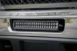 Rough Country Suspension Systems - Rough Country 20" LED Light Bar Bumper Mounts, 11-14 Silverado/Sierra; 70522 - Image 1