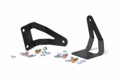 Rough Country Suspension Systems - Rough Country 20" LED Light Bar Bumper Mounts, 11-14 Silverado/Sierra; 70522 - Image 2