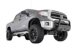 Rough Country Suspension Systems - Rough Country Front Bumper Bull Bar-Black, for Tundra/Sequoia ; B-T2071 - Image 3