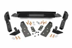 Rough Country Suspension Systems - Rough Country Front Winch Mount Plate-Black, for Grand Cherokee WJ; 1064 - Image 1