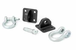 Rough Country Suspension Systems - Rough Country D-Ring Mounts & Shackles fits RC Bumpers, for Jeep XJ/TJ; 1058 - Image 1