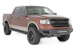 Rough Country Suspension Systems - Rough Country Heavy Duty Front Bumper-Black, 04-08 Ford F-150; 10766 - Image 2