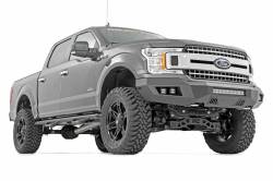 Rough Country Suspension Systems - Rough Country Heavy Duty Front Bumper-Black, 18-20 Ford F-150; 10776A - Image 3