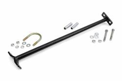 Rough Country Suspension Systems - Rough Country Steering Box Brace Kit-Black, for 87-95 Wrangler YJ; 1154 - Image 1