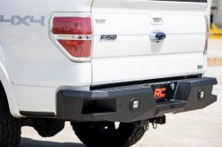 Rough Country Suspension Systems - Rough Country Heavy Duty Rear Bumper-Black, 09-14 Ford F-150; 10768 - Image 5