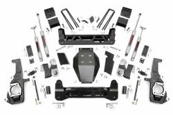 Rough Country Suspension Systems - Rough Country 5" Suspension Lift Kit, 11-19 Silverado/Sierra HD; 26030 - Image 1