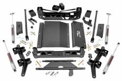 Rough Country Suspension Systems - Rough Country 4" Suspension Lift Kit, 88-98 GM 1500 Truck/SUV 4WD; 27430 - Image 2