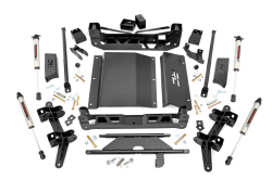 Rough Country Suspension Systems - Rough Country 4" Suspension Lift Kit, 88-98 GM 1500 Truck/SUV 4WD; 27470 - Image 1