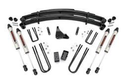 Rough Country Suspension Systems - Rough Country 4" Suspension Lift Kit, 99-04 Super Duty V10/Dsl 4WD; 49570 - Image 1