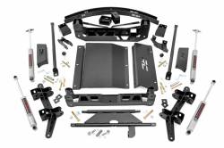 Rough Country Suspension Systems - Rough Country 6" Suspension Lift Kit, 88-98 GM 1500 Truck/SUV 4WD; 27630 - Image 3