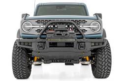 Rough Country Suspension Systems - Rough Country Winch Mount Kit, 21-24 Bronco OEM Steel Bumper; 51066 - Image 5