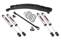 Rough Country Suspension Systems - Rough Country 2.5" Suspension Leveling Kit, 99-04 Ford Super Duty 4WD; 48970 - Image 1