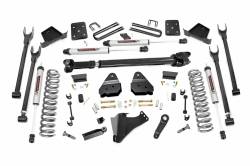 Rough Country Suspension Systems - Rough Country 6" 4-Link Lift Kit, 17-22 F250/F350 Super Duty Dsl 4WD; 52671 - Image 1