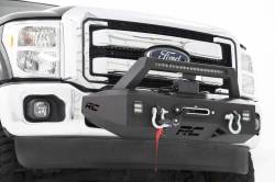 Rough Country Suspension Systems - Rough Country EXO Front Bumper Winch Mount Kit, 11-16 Super Duty; 51006 - Image 1