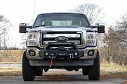 Rough Country Suspension Systems - Rough Country EXO Front Bumper Winch Mount Kit, 11-16 Super Duty; 51006 - Image 6