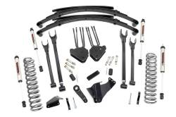 Rough Country Suspension Systems - Rough Country 6" 4-Link Lift Kit, 05-07 F250/F350 Super Duty Gas 4WD; 58370 - Image 1