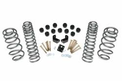 Rough Country Suspension Systems - Rough Country 3.75" Suspension Lift Kit, for 97-06 Wrangler TJ 4.0L 4WD; 647 - Image 1
