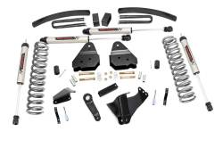 Rough Country Suspension Systems - Rough Country 6" Suspension Lift Kit, 05-07 F250/F350 Super Duty Gas 4WD; 59670 - Image 1