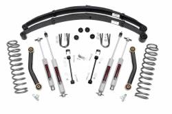 Rough Country Suspension Systems - Rough Country 4.5" Suspension Lift Kit, for 84-01 Cherokee XJ; 633N2 - Image 1