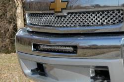 Rough Country Suspension Systems - Rough Country 20" LED Light Bar Bumper Mounts, 07-13 Silverado/Sierra; 70523 - Image 3