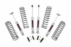 Rough Country Suspension Systems - Rough Country 2.5" Suspension Lift Kit, for 07-18 Wrangler JK 4dr 4WD; 67930 - Image 1