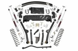 Rough Country Suspension Systems - Rough Country 4.5" Suspension Lift Kit, for 84-01 Jeep Cherokee XJ NP231; 68922 - Image 1