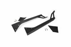 Rough Country Suspension Systems - Rough Country Upper Windshield 50" Light Bar Mounts-Black, for Jeep YJ; 70508 - Image 2