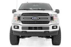 Rough Country Suspension Systems - Rough Country Grille Mount Dual 10" LED Light Bar Kit, 18-20 F-150; 70809 - Image 4