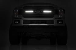 Rough Country Suspension Systems - Rough Country Grille Mount Dual 10" LED Light Bar Kit, 18-20 F-150; 70809 - Image 6
