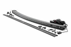 Rough Country Suspension Systems - Rough Country Black Series 50" Single Row LED Light Bar, EACH; 72750BL - Image 1
