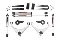 Rough Country Suspension Systems - Rough Country 3" Suspension Lift Kit, 01-10 Silverado/Sierra HD; 859870 - Image 1