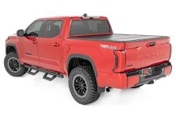 Rough Country Suspension Systems - Rough Country SR2 Drop Step Nerf Bars-Black, for 22-24 Tundra CrewMax; 72001 - Image 3