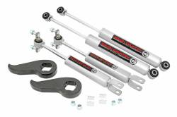 Rough Country Suspension Systems - Rough Country 1.5"-2" Suspension Leveling Kit, 11-19 Silverado/Sierra HD; 959331 - Image 1