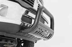 Rough Country Suspension Systems - Rough Country Front Bumper Bull Bar-Black, for Ram 1500; B-D2092 - Image 6