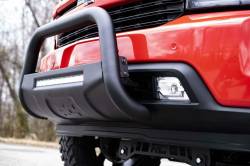 Rough Country Suspension Systems - Rough Country Front Bumper Bull Bar-Black, 19-22 GM 1500 Truck; B-C4072 - Image 4
