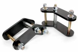 Rough Country Suspension Systems - Rough Country Rear Boomerang Shackles 1.25"-1.75" Lift, for Jeep CJ/YJ; RC0401 - Image 1